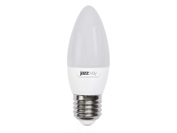 Светодиодная лампа JazzWay PLED-SP-C37 7W=60W E27 свеча